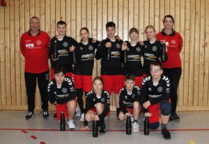 Übergabe der Spende an die Abteilung Faustball des ESV Lok Erfurt von Culinaris Küchenaccessoires