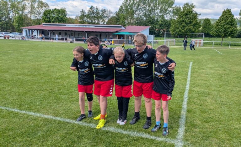 Unsere U12 Sieges sicher.